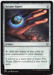 Arcane Signet - Commander: Zendikar Rising #106