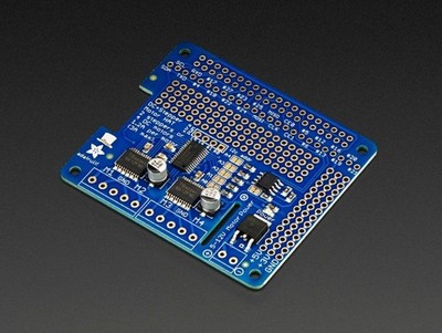 Adafruit DC & Stepper Motor HAT für Raspberry Pi - Mini Kit