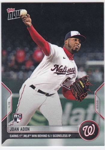 2022 Topps Now 72 Joan Adon