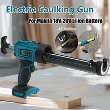 4 Speed For Makita BL 18V 20V Li-ion Battery Cordless Caulking Gun W/ LED Light
