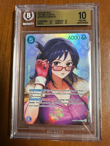 Tashigi (SP Card) graded BGS 10 for sale on eBay