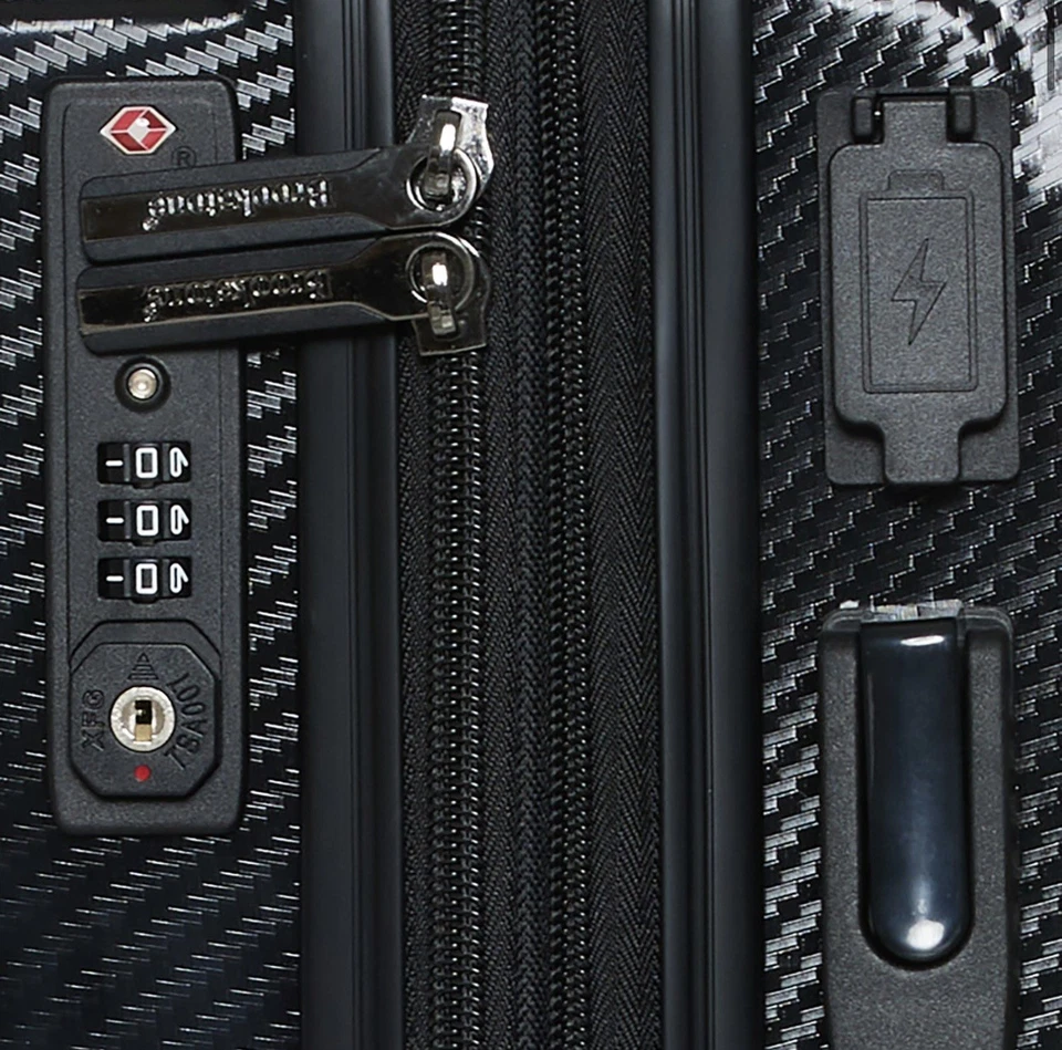 Keane Spinner Suitcase, Charcoal, Carry-On - Image 4 of 4