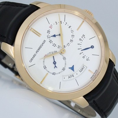 GIRARD PERREGAUX 1966 JAHRESKALENDER & ZEITGLEICHUNG BOX PAPIERE 49538 SERVICE
