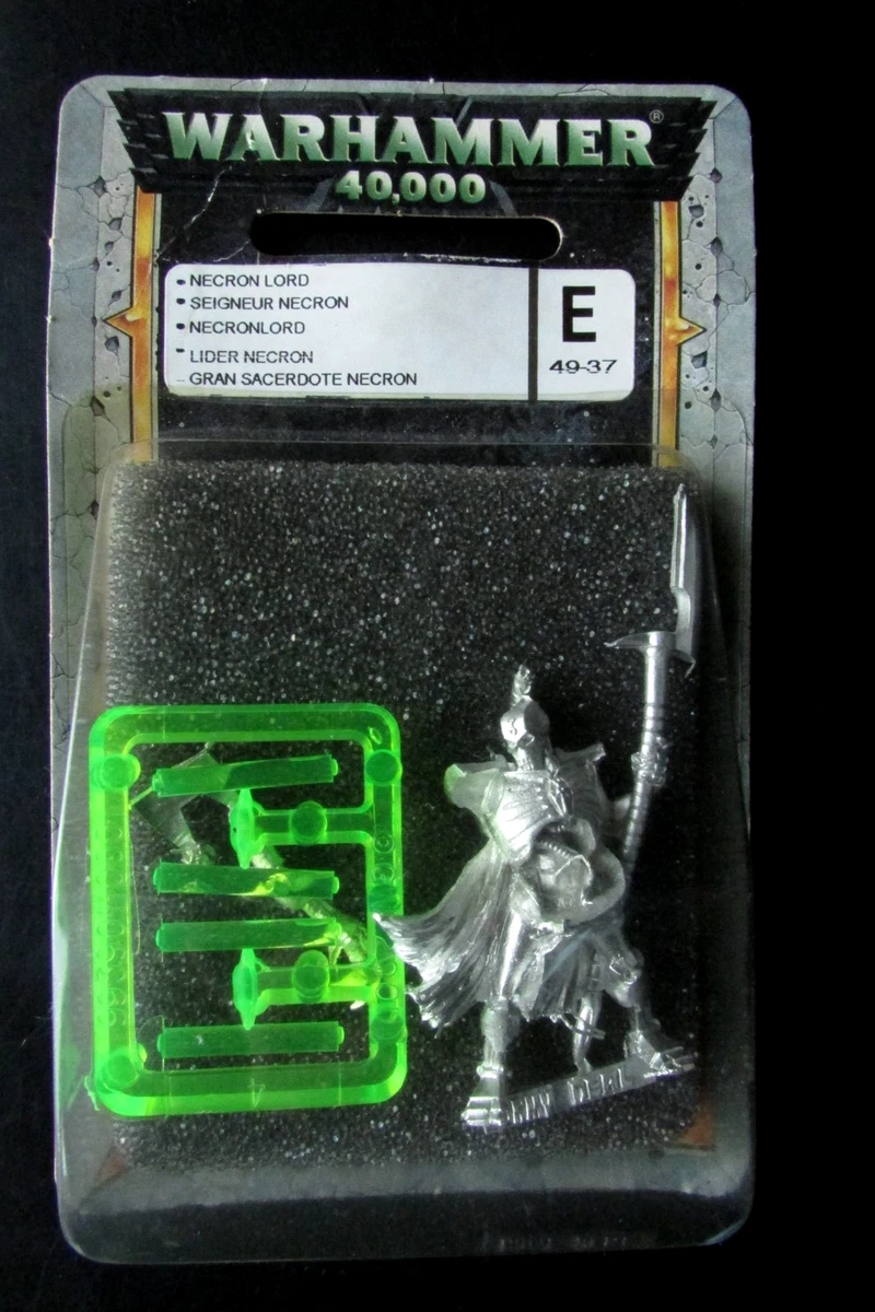 Warhammer 40k Necron Cryptek 49-62 – Figurine Finecast Blister, OOP Rare