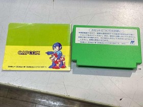 Famicom Software Model Number Rockman 3 Capcom FED98