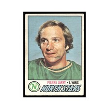 Pierre Jarry 1977 O-Pee-Chee #106 Minnesota North Stars Hockey Card EX