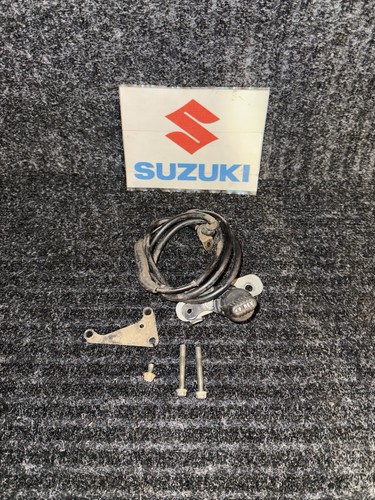 07 OEM SUZUKI LTZ400 KFX DVX Reverse Knob Switch Cable & Bracket Mount 🔥#937
