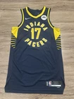 Game Worn DeJon Jarreau Indiana Pacers NBA Jersey Team Player Issue Sz L +4 Navy