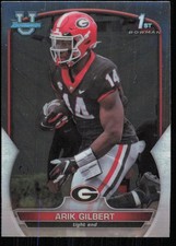 2022 Bowman University Chrome #54 Arik Gilbert Georgia Bulldogs