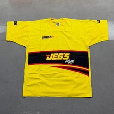 Vintage 90s Jegs Mail Order Racing Single Stitch Tshirt NWOT