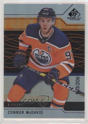 2018-19 SP Game Used Edition Orange Rainbow 193/208 Connor McDavid #1 00d2