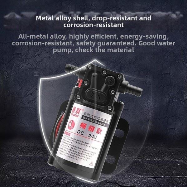 Self Priming Aluminum Electric Pump 12V 24V for Diesel For Fuel Transfer thumbnail 10