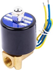 Electric Solenoid Valve Copper Normally Closed - Water Air Gas 12v Dc 14in Npt