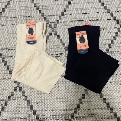 Shapermint Set-2 Pieces All Day High Waisted Shaper Short  Sz:XL/2XL Black/Beige