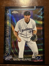 2025 Topps Pro Debut Chrome Jay Beshears Black Wave Refractor 8/10 #PDC-135
