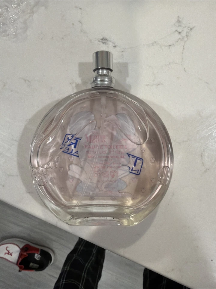 Botella probadora de perfume Disney Minnie Mouse 3,4 OZ EDT - Sin tapa - Rara Foto 2 de 2
