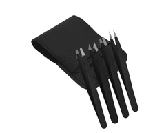 New Eyebrow Tweezers Set Professional Hair Pluckers Professional Beauty 4pcs Kit