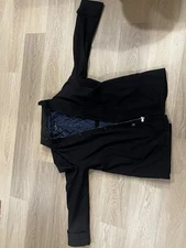 Hart Schaffner Marx Navy Quilted Lined Jacket, Size Large