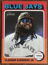 vladimir guerrero jr toronto blue jays 2024 topps archives card #508