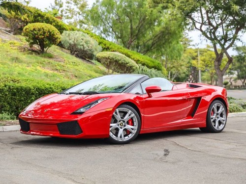 2008 Lamborghini Gallardo Spyder Roadster 2D
