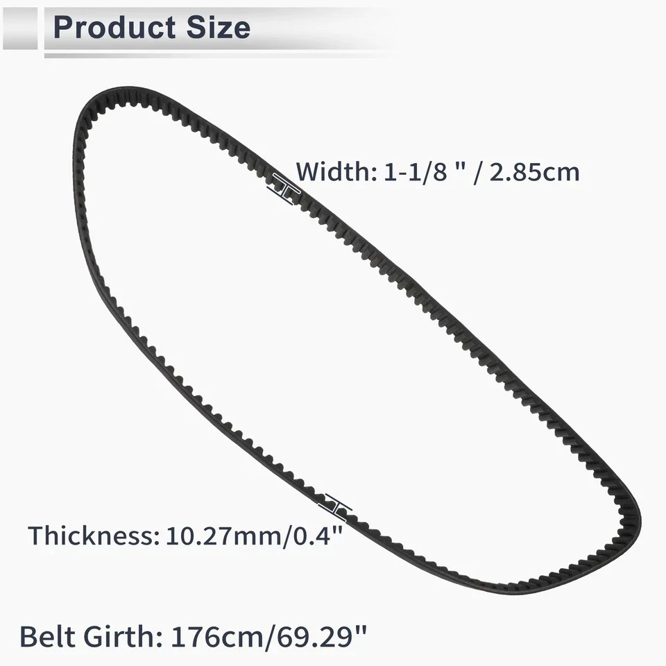 Correa de tracción trasera para Harley Davidson Dyna Wide Glide Low Rider 4001500 Foto 2 de 4