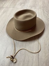 Akubra Cowboy Hat Western Ranch Beige 54 Australia Down Under