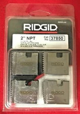 2"-11 1/2 NPT 12R Alloy Pipe Dies Ridgid 37850 0R 00R 11R 111R 30A 31A