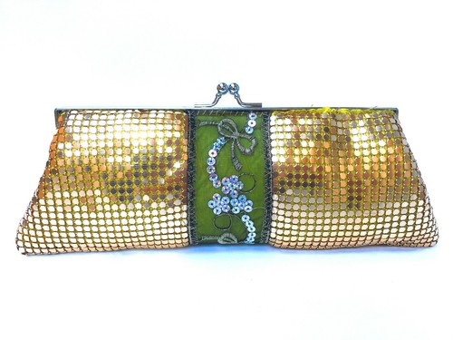 Evening Clutch Metal Mesh Purse for Party Prom Wedding Banquet (USA Stock) NEW - Picture 39 of 78