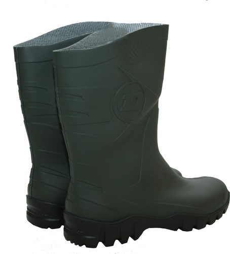 MENS WOMENS SHORT WIDE CALF WELLINGTON UNISEX RAIN BOOTS HALF WELLIES UK 4-12 - Picture 8 of 20