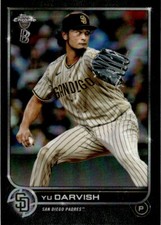 2022 Topps Chrome Ben Baller Yu Darvish San Diego Padres #191