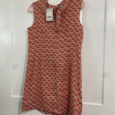 Boden Women's Dress Size S Natalia Linen Dress Orange Sunset Womens Day  Dress | eBay