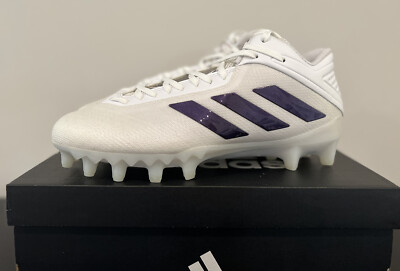 SAMPLE Adidas AS Freak Carbon White Football Cleats Marquise Brown PE Size 9.5 SAMPLE Adidas AS Freak Carbon Purple Football Cleats  main image 3