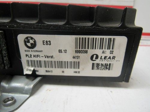 2004 2005 2006 2007 BMW X3 LEAR AUDIO AMPLIFIER OEM - Picture 3 of 4