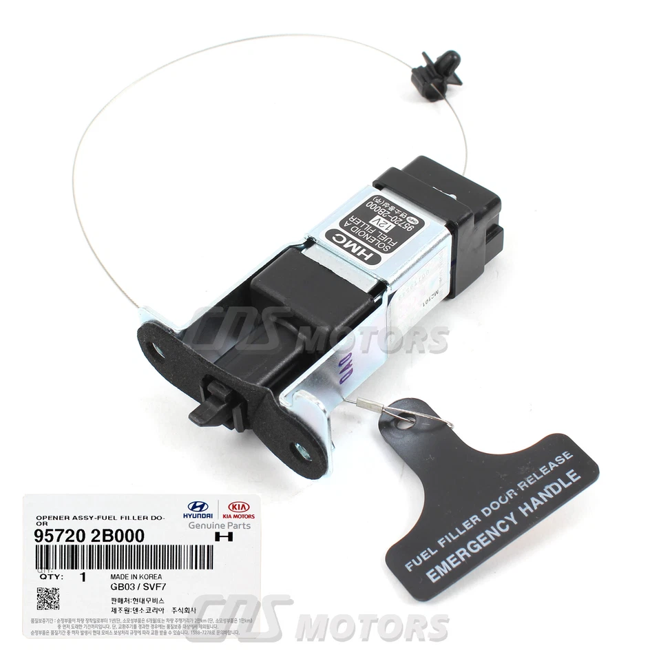 ⭐GENUINE⭐ Fuel Filler Door Opener Cable for 07-09 Hyundai Santa Fe 957202B000 - Image 2 of 4