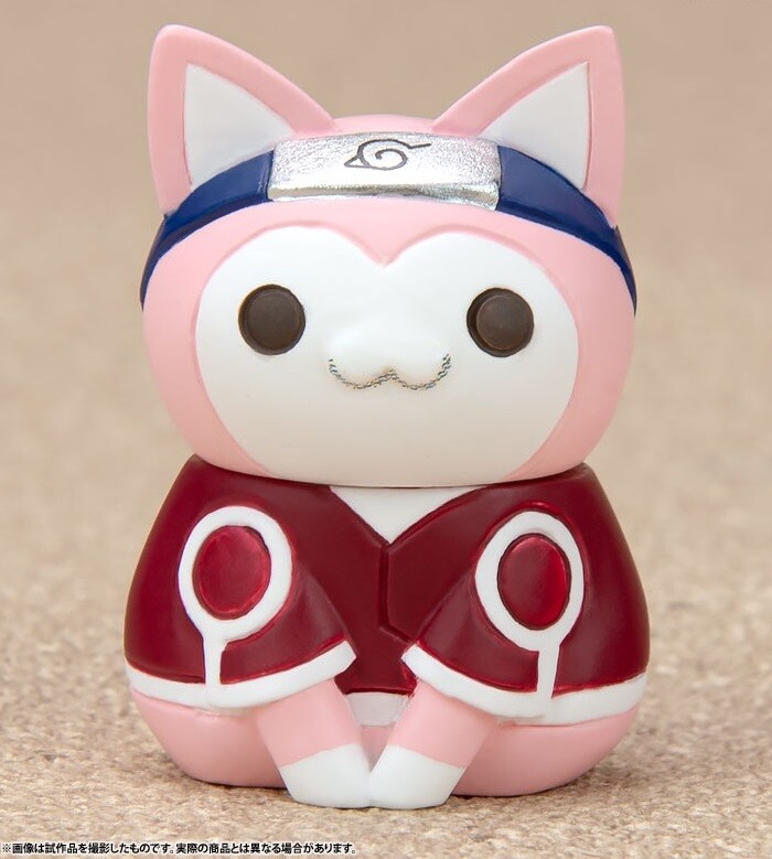 Mega Cat Project NARUTO Nyaruto Konoha's Cheerful Cats Mini Figure