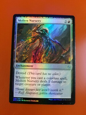 1x Molten Nursery | FOIL | Battle for Zendikar | MTG Magic Cards