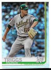 ANDREW TRIGGS 2019 Topps Series 2 RAINBOW FOIL - OAKLAND ATHLETICS - #565