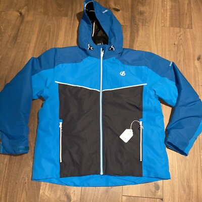 Dare 2B Mens Observe Waterproof Insulated Ski Jacket Blue Size XXL BRAND NEW