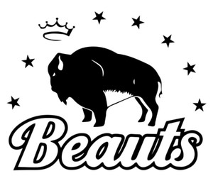 Buffalo Beauts Defunct NWHL Hockey Logo  Mens Polo XS-6XL, LT-4XLT