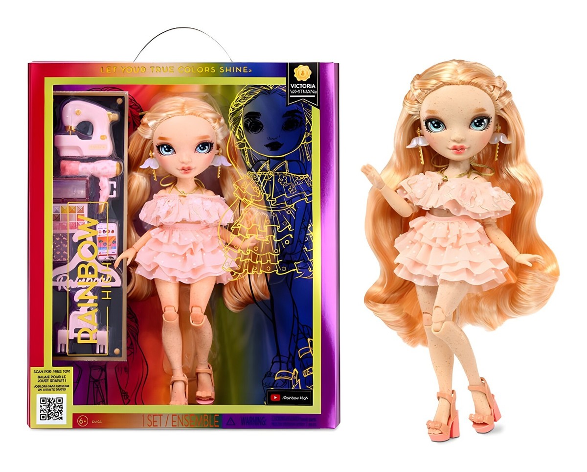 Rainbow High Fashion Doll New Series Victoria Whitman (Light