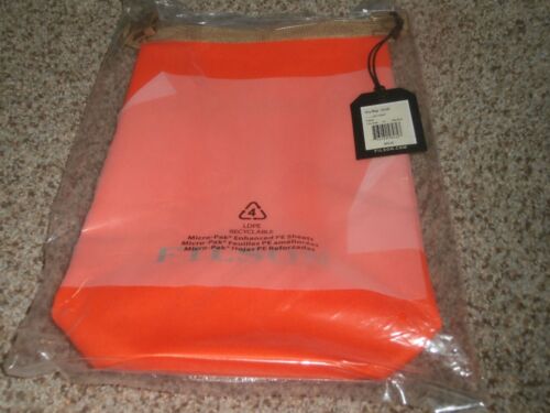 NWT Filson Small Dry Bag Waterproof Neon Orange New Outdoors Hiking Sports