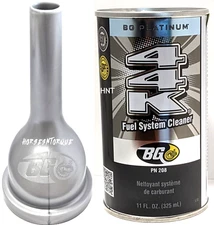 BG 44K PLATINUM New Fuel System Cleaner Additive 11oz. Can PN 208 With Funnel