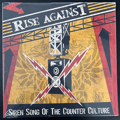 RISE AGAINST SIREN SONG OF THE COUNTER CULTURE VINYL LP NEW SEALED MINT
