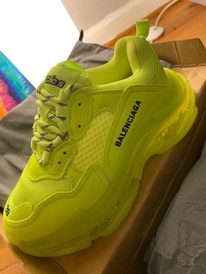 neon yellow sneakers womens