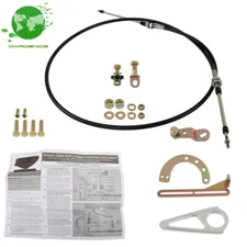 For GM TH350 TH400 700R4 4L60E 4L80 Steering Column Cable Shifter Linkage Kit