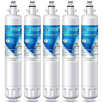 #ad 5 PACK Fit For GE RPWF WATER SENTINEL WSG 4 Refrigerator Water Filter Icepure $45.59
