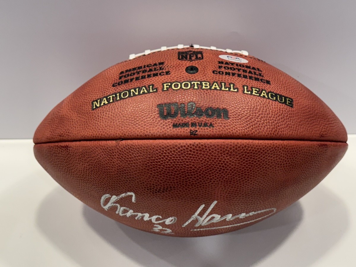 【激レア　美品】ジョナサンアドラー　オットマン　星条旗　ロゴ刺繍　木彫足　ウール Franco Harris Pittsburgh Steelers Autographed Football PSA | eBay
