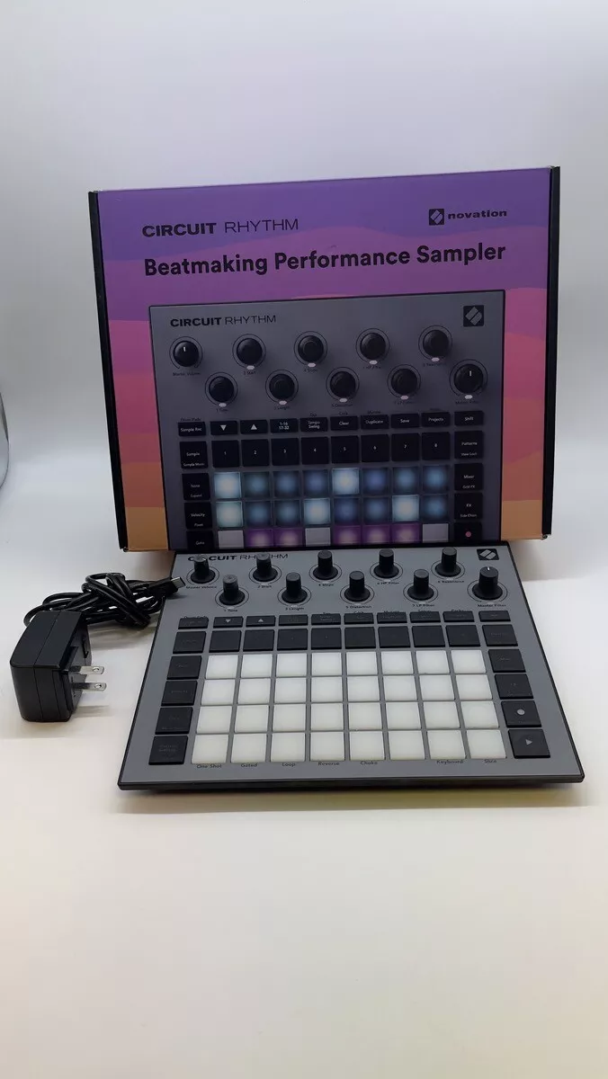 Novation Circuit Rhythm Standalone Beatmaking Sampler (GO1052417