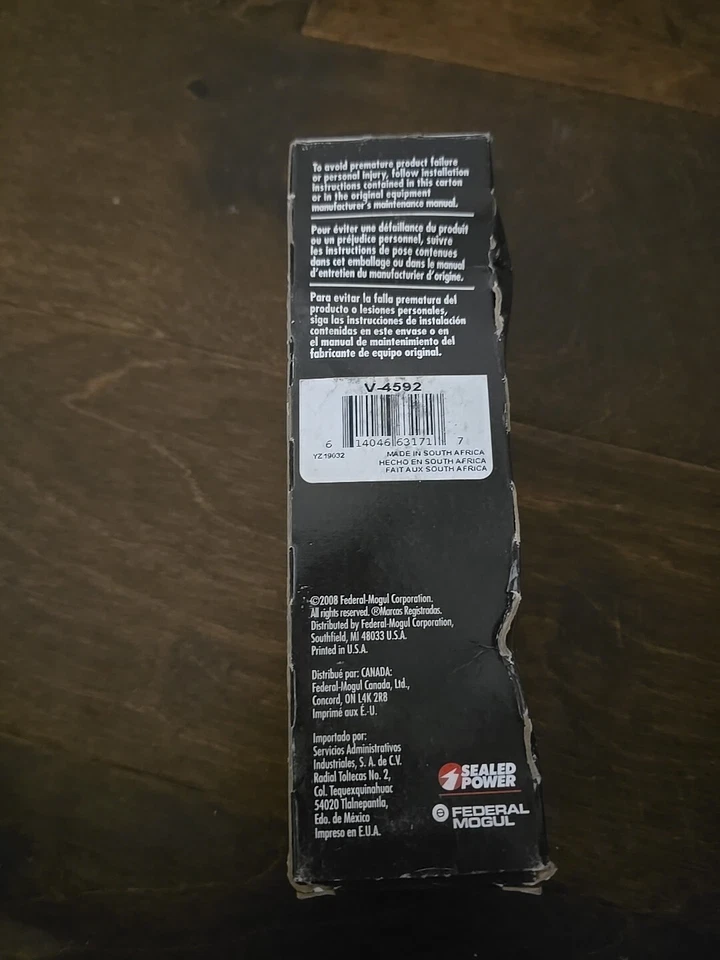 Válvula de admisión motor potencia sellada V-4592 - Pack de 2 Foto 4 de 4