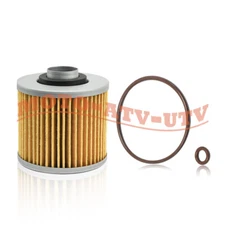 Oil Filter Kit & O-Ring for Yamaha V Star 650 XVS650 1998-2016 #4X7-13440-90-00